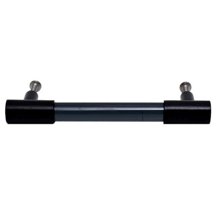 Black Small Cylinder Glass Door Handles